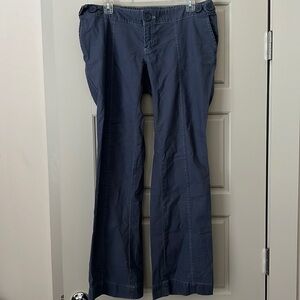 Old Navy Maternity 100% cotton Sz 6 blue chinos pants